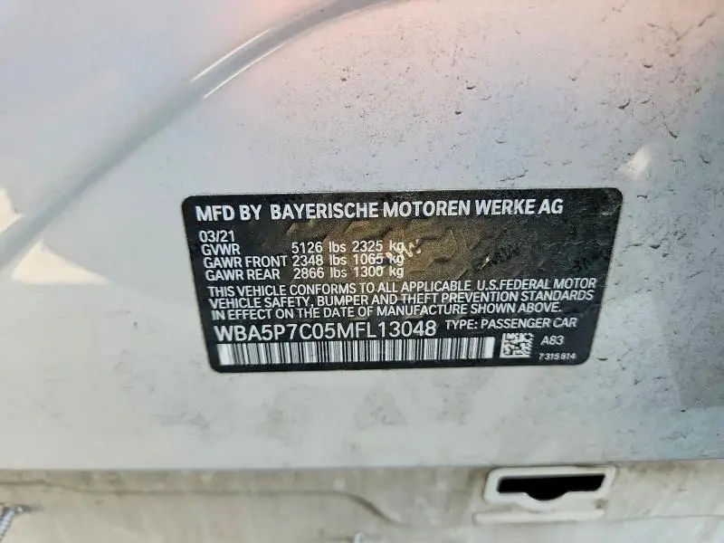 2021 BMW 330E   