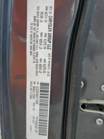 2013 DODGE CHARGER SXT  