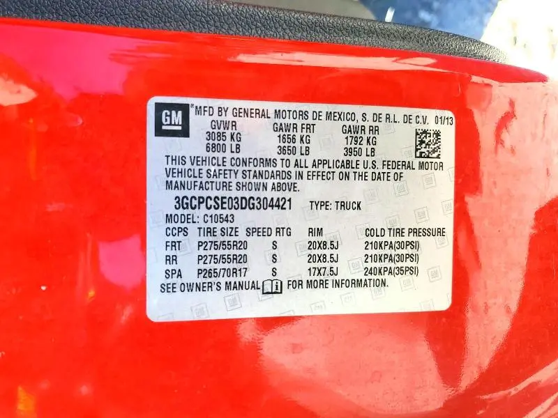 2013 CHEVROLET SILVERADO C1500 LT  