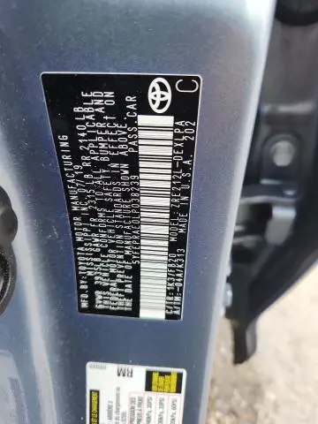 2020 TOYOTA COROLLA LE  