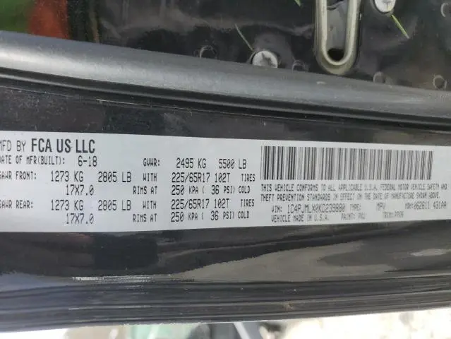 2019 JEEP CHEROKEE LATITUDE PLUS