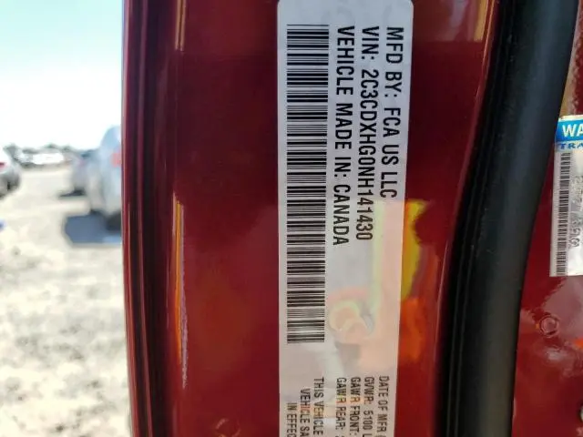 2022 DODGE CHARGER GT  