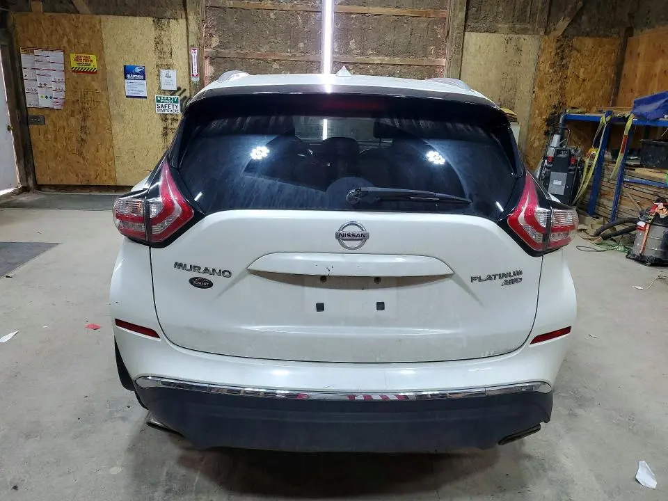 2016 NISSAN MURANO PLATINUM  