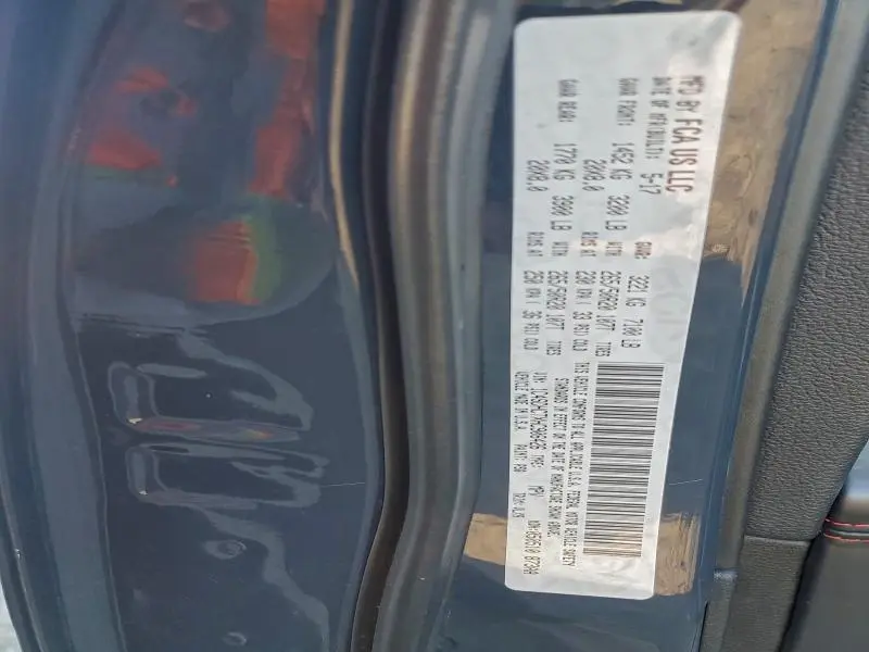 2017 DODGE DURANGO R/T  