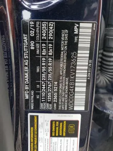 2019 MERCEDES-BENZ GLC 300 4MATIC  