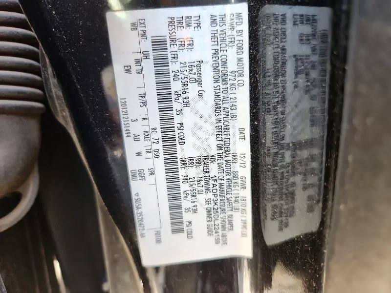 2013 FORD FOCUS SE  