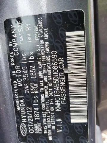 2013 HYUNDAI ACCENT GLS  