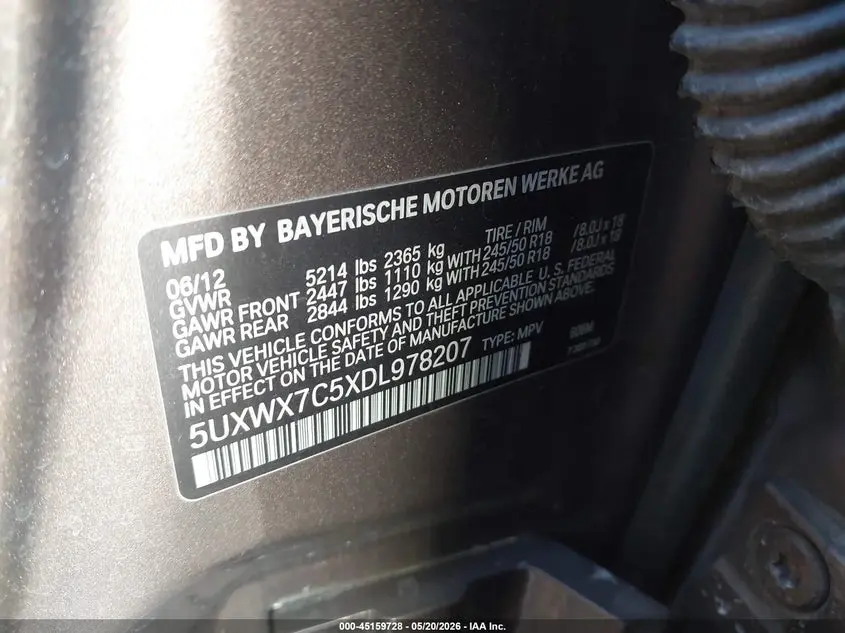 2013 BMW X3 XDRIVE35I
