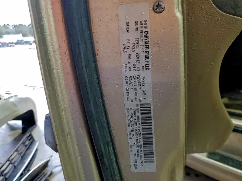 2015 CHRYSLER TOWN & COUNTRY TOURING L  