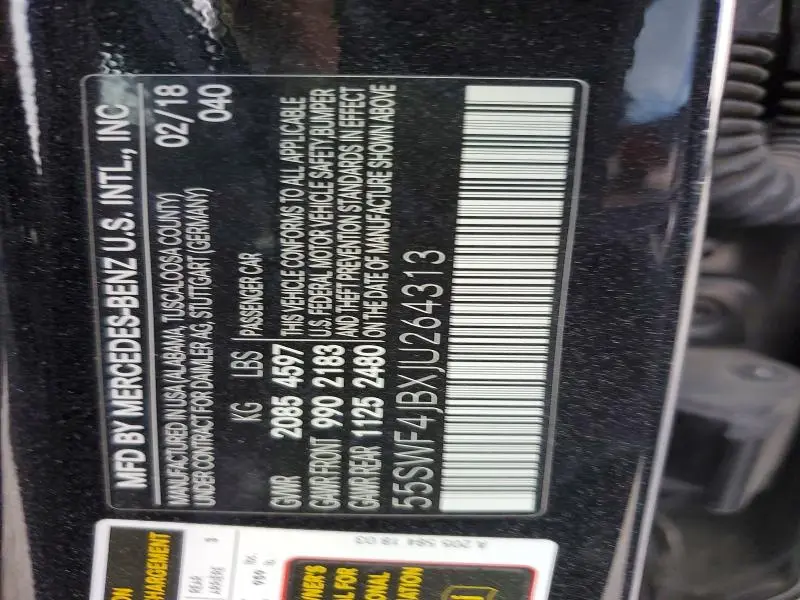 2018 MERCEDES-BENZ C 300  