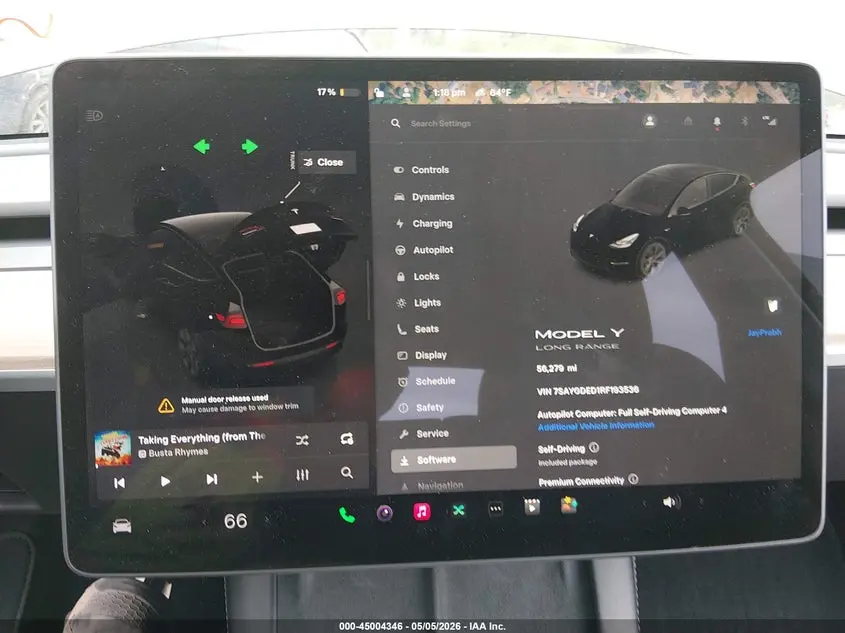 2024 TESLA MODEL Y LONG RANGE SINGLE MOTOR REAR-WHEEL DRIVE/RWD