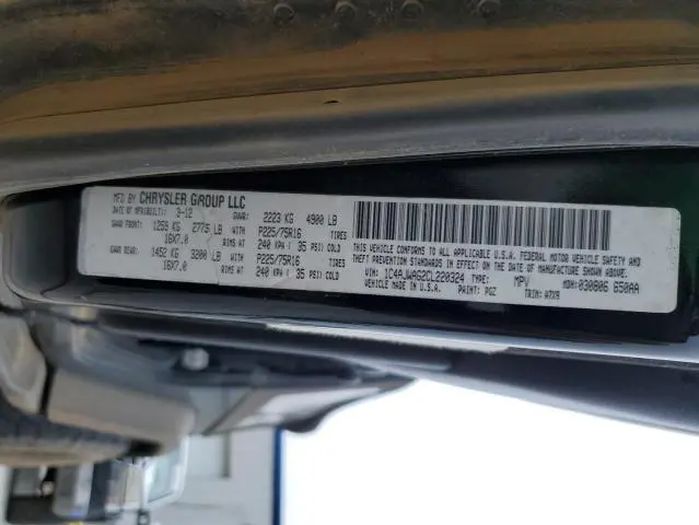 2012 JEEP WRANGLER SPORT  