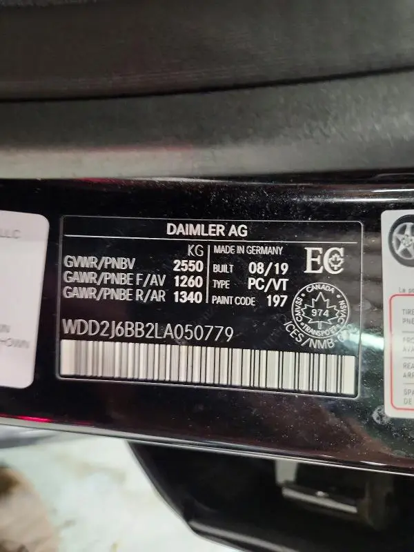 2020 MERCEDES-BENZ CLS AMG 53 4MATIC  