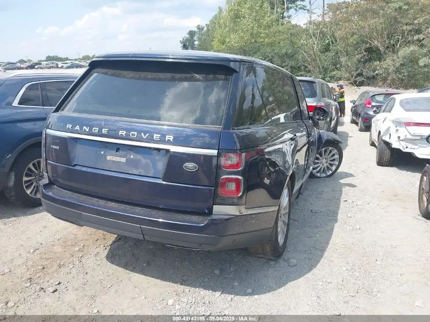 2018 LAND ROVER RANGE ROVER 3.0L V6 SUPERCHARGED HSE