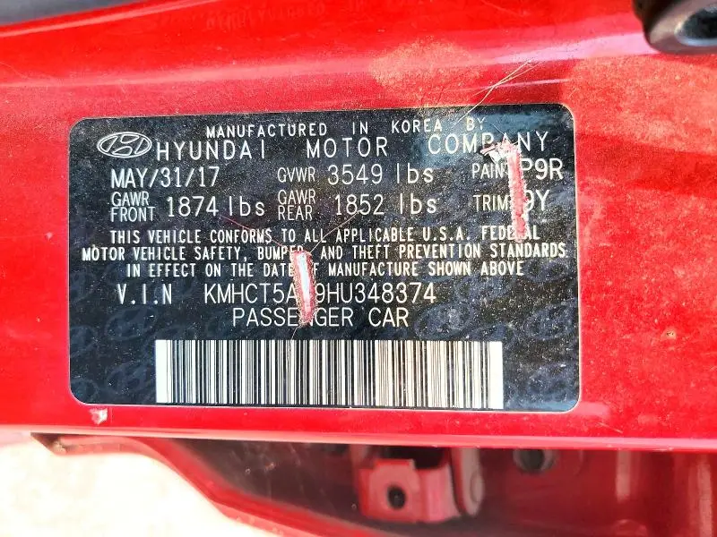 2017 HYUNDAI ACCENT SE  