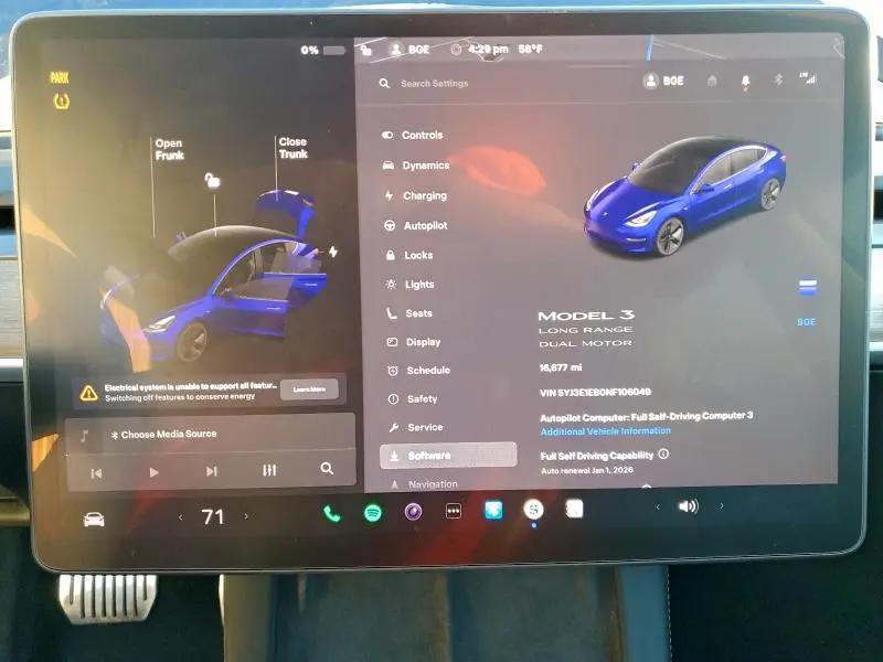 2022 TESLA MODEL 3   