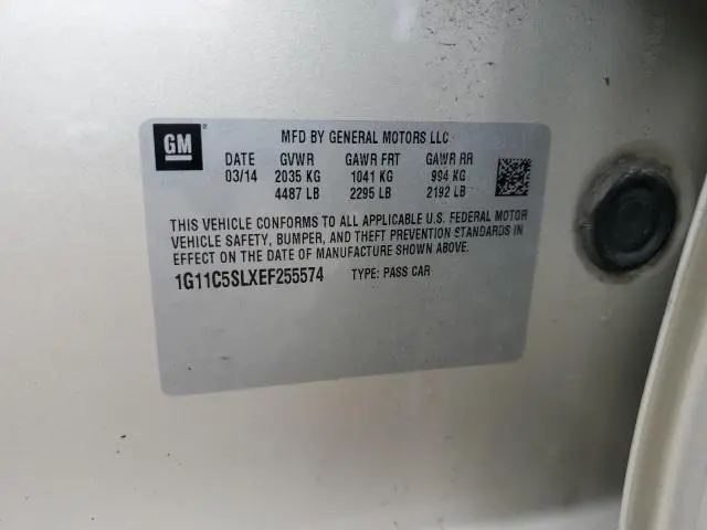 2014 CHEVROLET MALIBU 1LT  