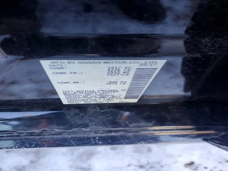 2018 NISSAN ALTIMA 2.5  