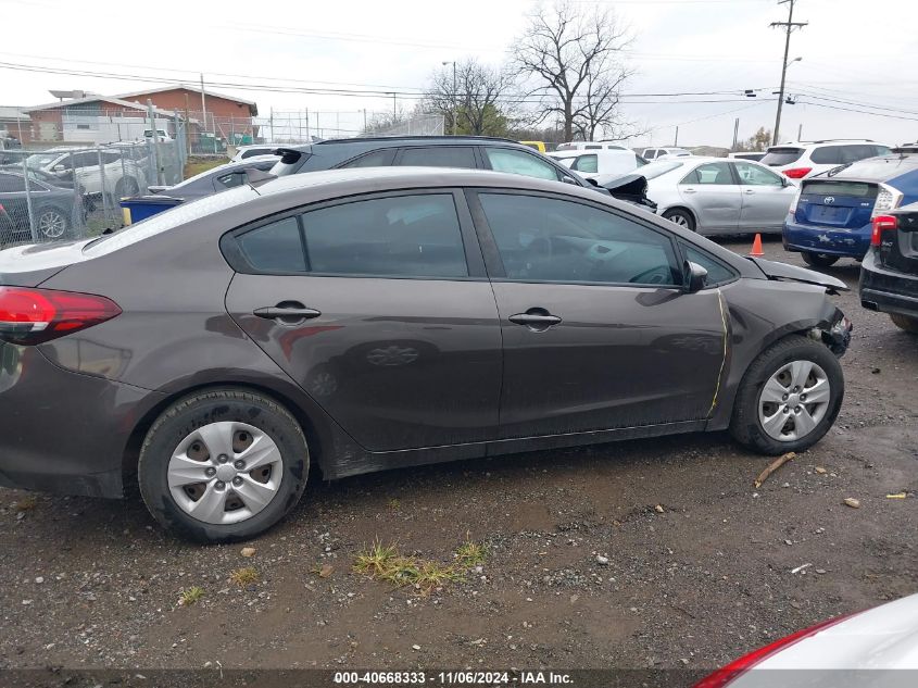 2017 KIA FORTE LX