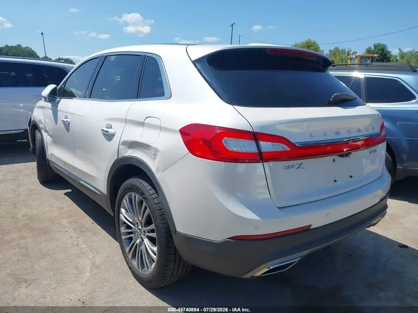2016 LINCOLN MKX RESERVE