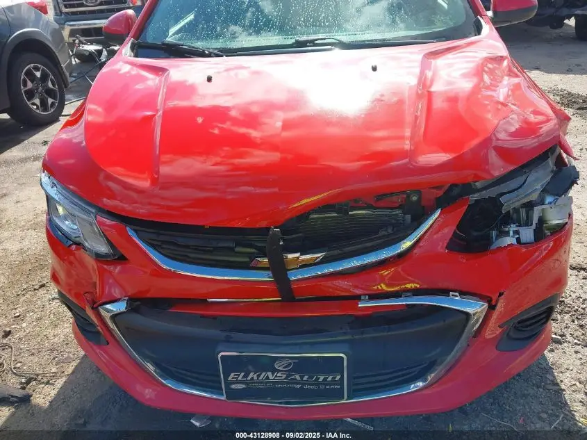 2019 CHEVROLET SONIC LT MANUAL