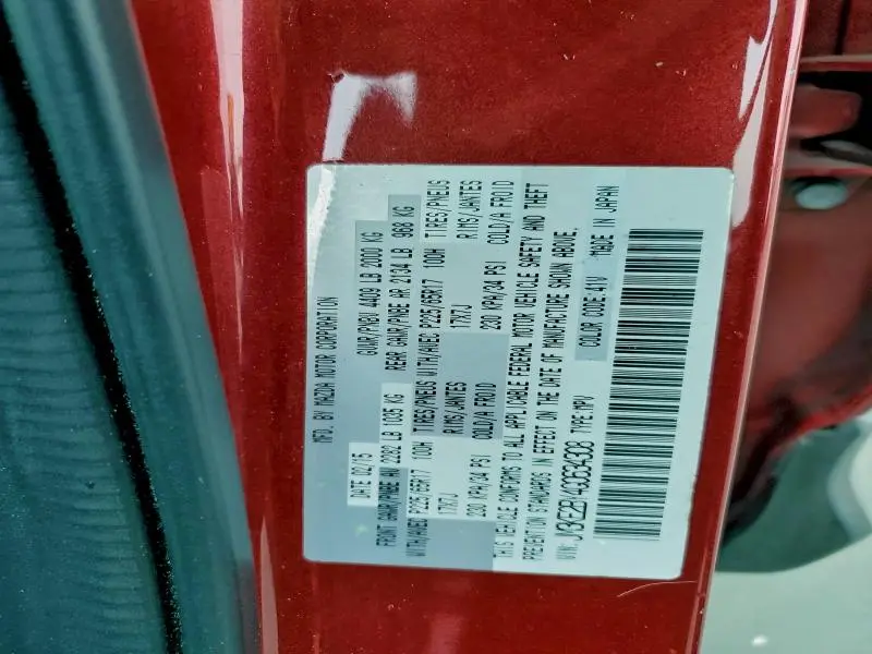 2016 MAZDA CX-5 SPORT  