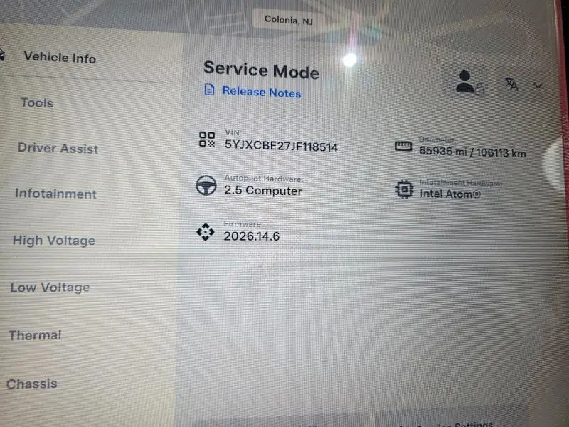 2018 TESLA MODEL X   