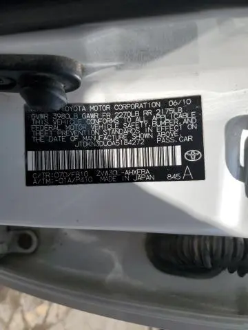 2010 TOYOTA PRIUS   