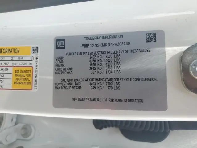 2023 CHEVROLET TAHOE K1500 LS  