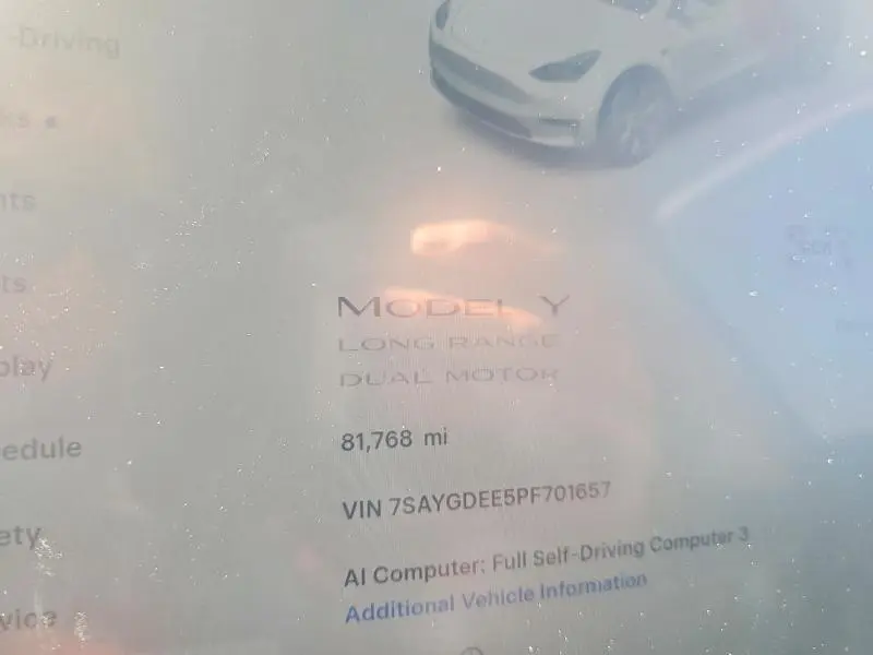 2023 TESLA MODEL Y   