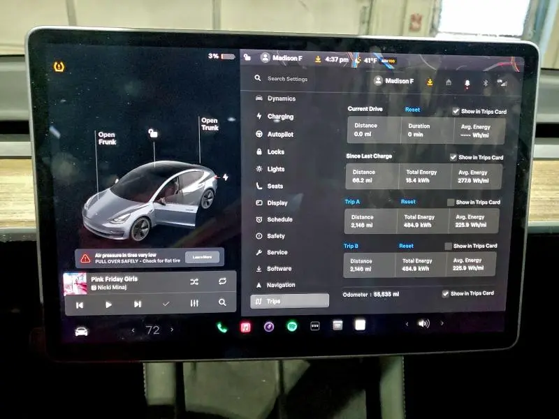 2021 TESLA MODEL 3   