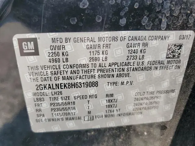 2017 GMC TERRAIN SLE  