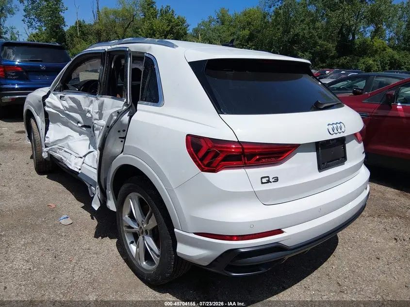 2021 AUDI Q3 PREMIUM PLUS 45 TFSI S LINE QUATTRO TIPTRONIC