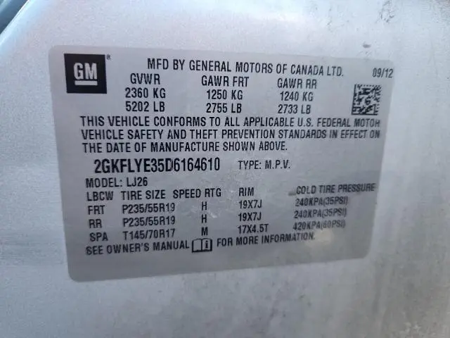 2013 GMC TERRAIN DENALI  