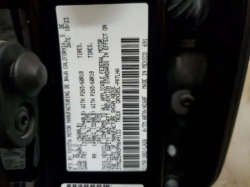 2023 TOYOTA TACOMA DOUBLE CAB  