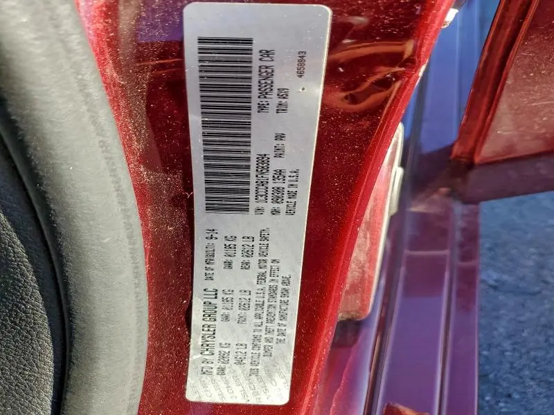 2015 CHRYSLER 200 LIMITED  