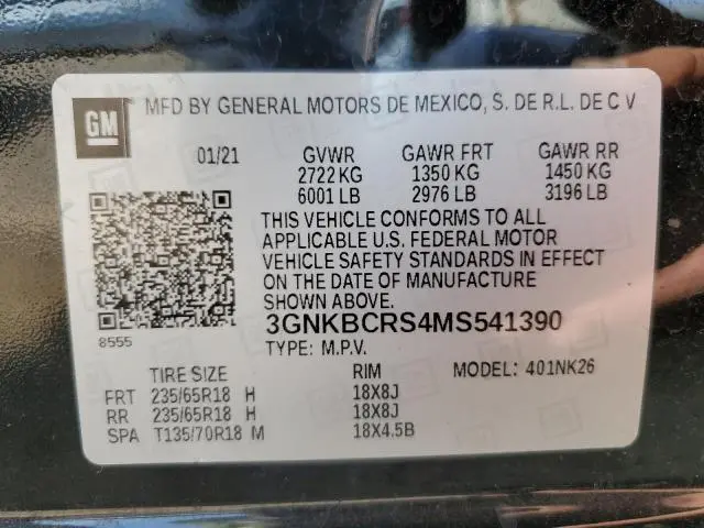 2021 CHEVROLET BLAZER 2LT  