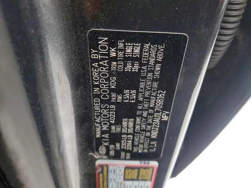 2020 KIA SOUL LX  