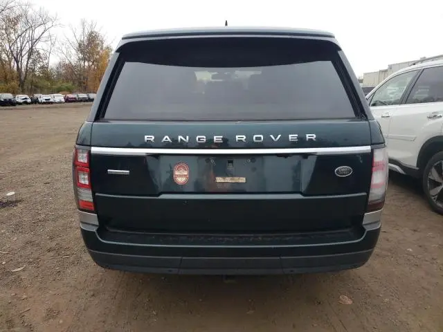 2016 LAND ROVER RANGE ROVER SUPERCHARGED  