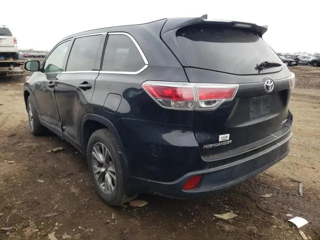 2014 TOYOTA HIGHLANDER XLE  