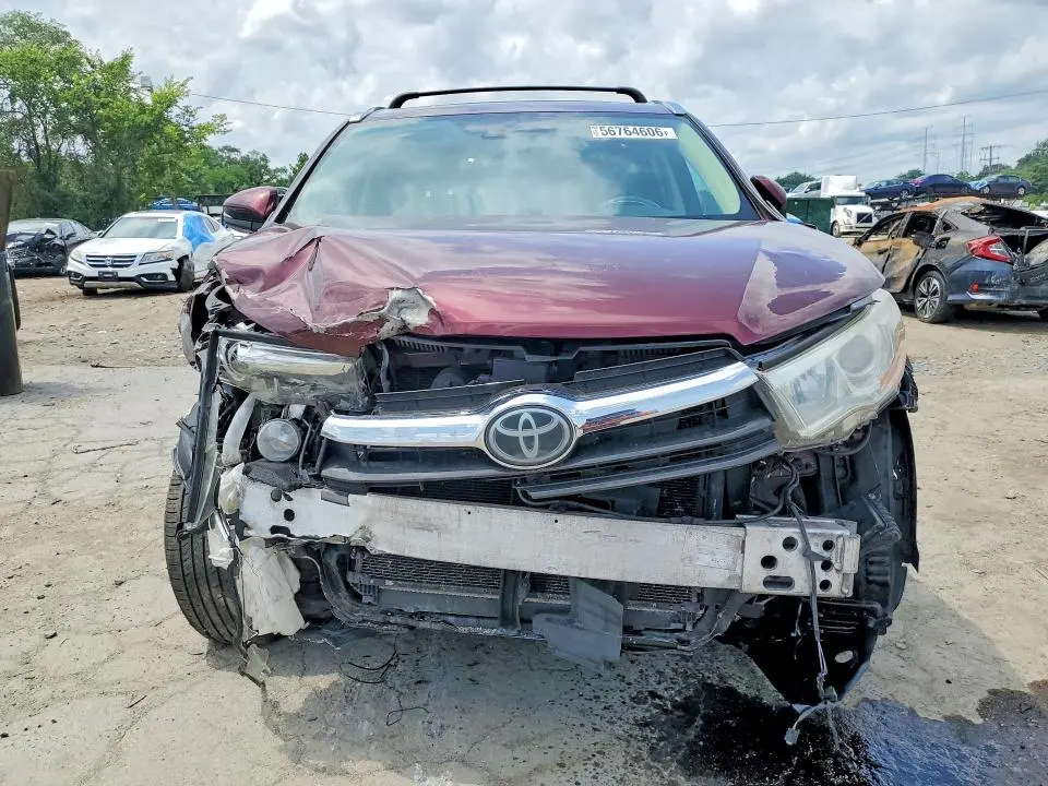 2015 TOYOTA HIGHLANDER LIMITED PLATINUM  