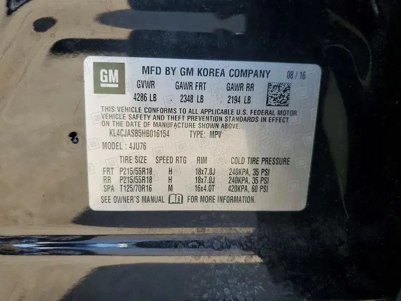 2017 BUICK ENCORE PREFERRED  
