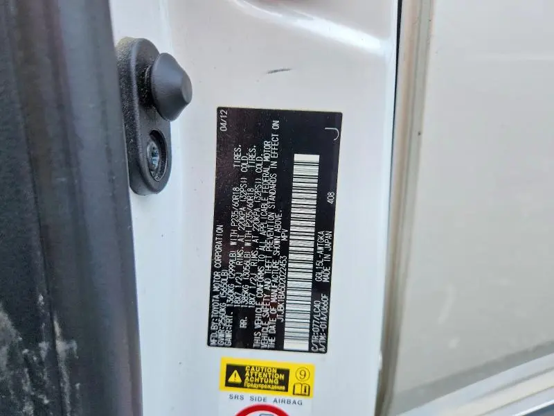 2013 LEXUS RX 350 BASE  