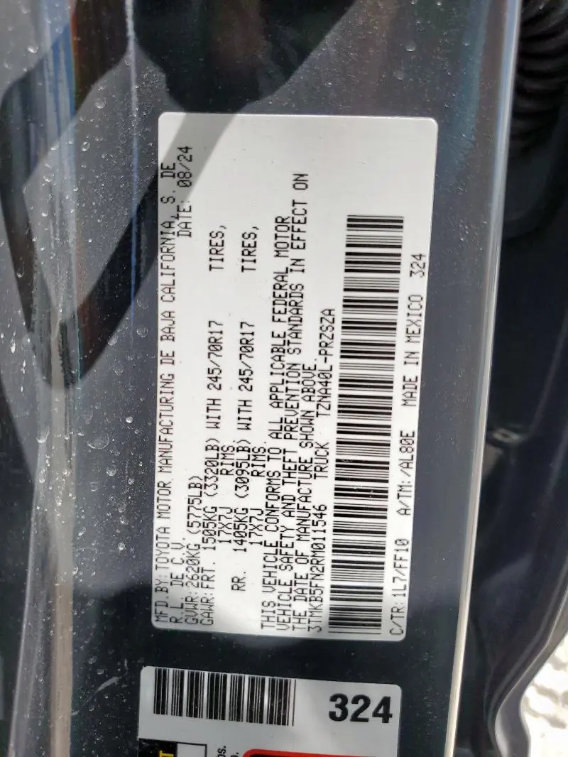 2024 TOYOTA TACOMA DOUBLE CAB  