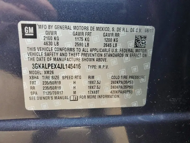 2018 GMC TERRAIN SLT  