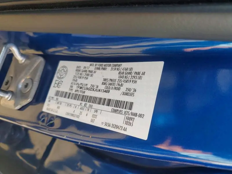 2018 FORD ESCAPE SE  