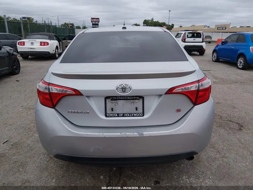 2014 TOYOTA COROLLA S PLUS