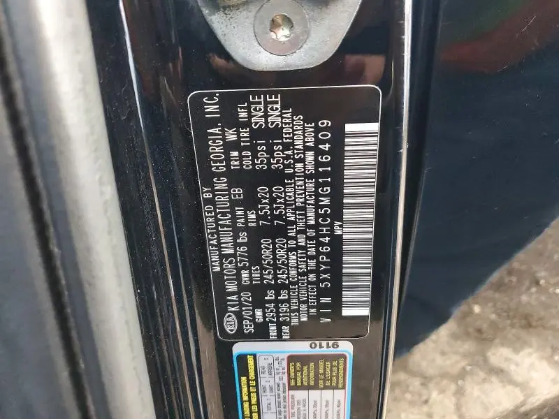 2021 KIA TELLURIDE S  