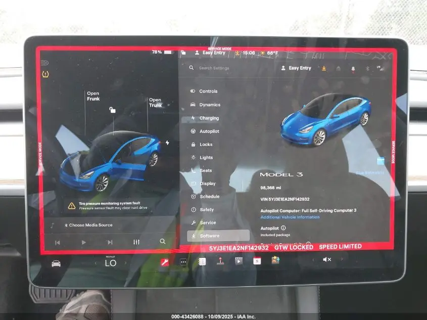 2022 TESLA MODEL 3 REAR-WHEEL DRIVE