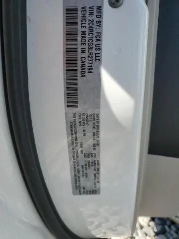 2020 CHRYSLER VOYAGER LX  